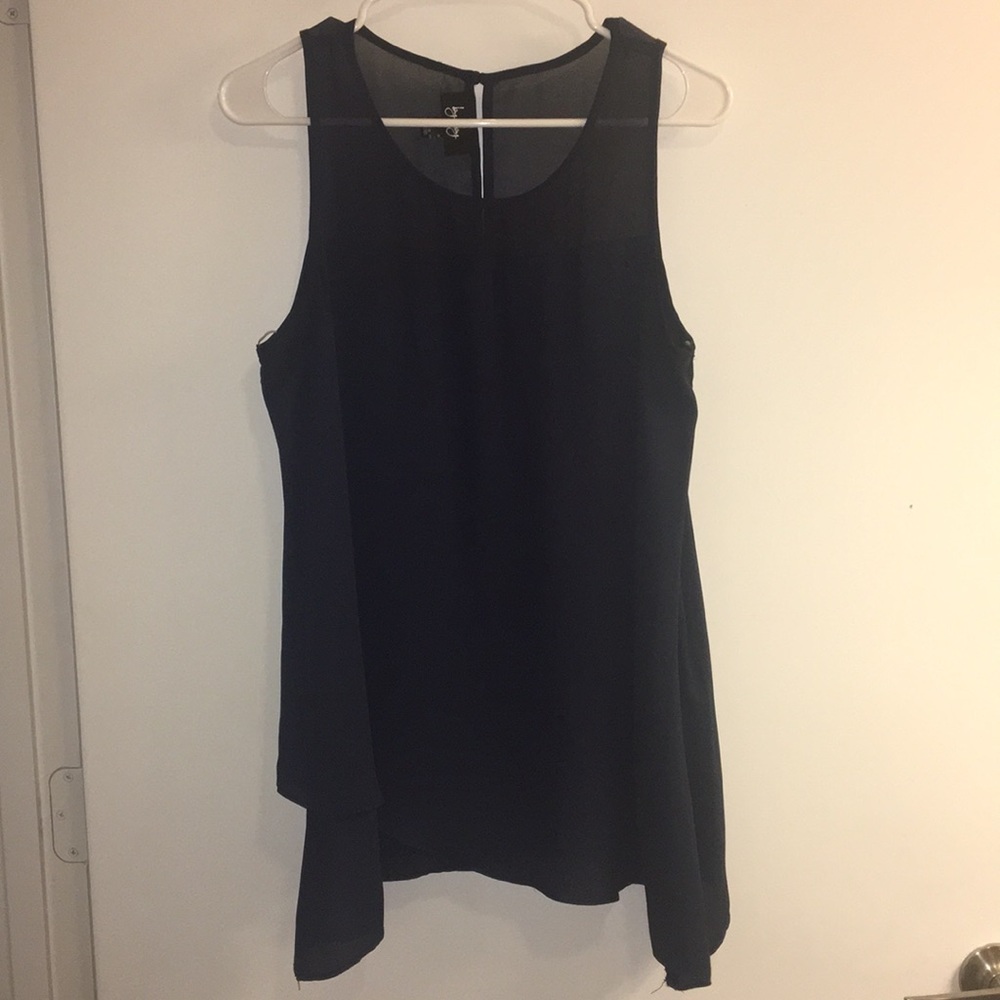 Dark blue blouse